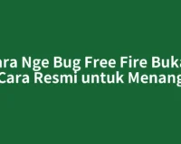 Cara Nge Bug Free Fire Bukan Cara Resmi untuk Menang