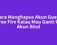 Cara Menghapus Akun Guest Free Fire Kalau Mau Ganti ke Akun Bind