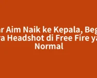Biar Aim Naik ke Kepala, Begini Cara Headshot di Free Fire yang Normal