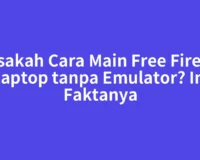 Bisakah Cara Main Free Fire di Laptop tanpa Emulator? Ini Faktanya